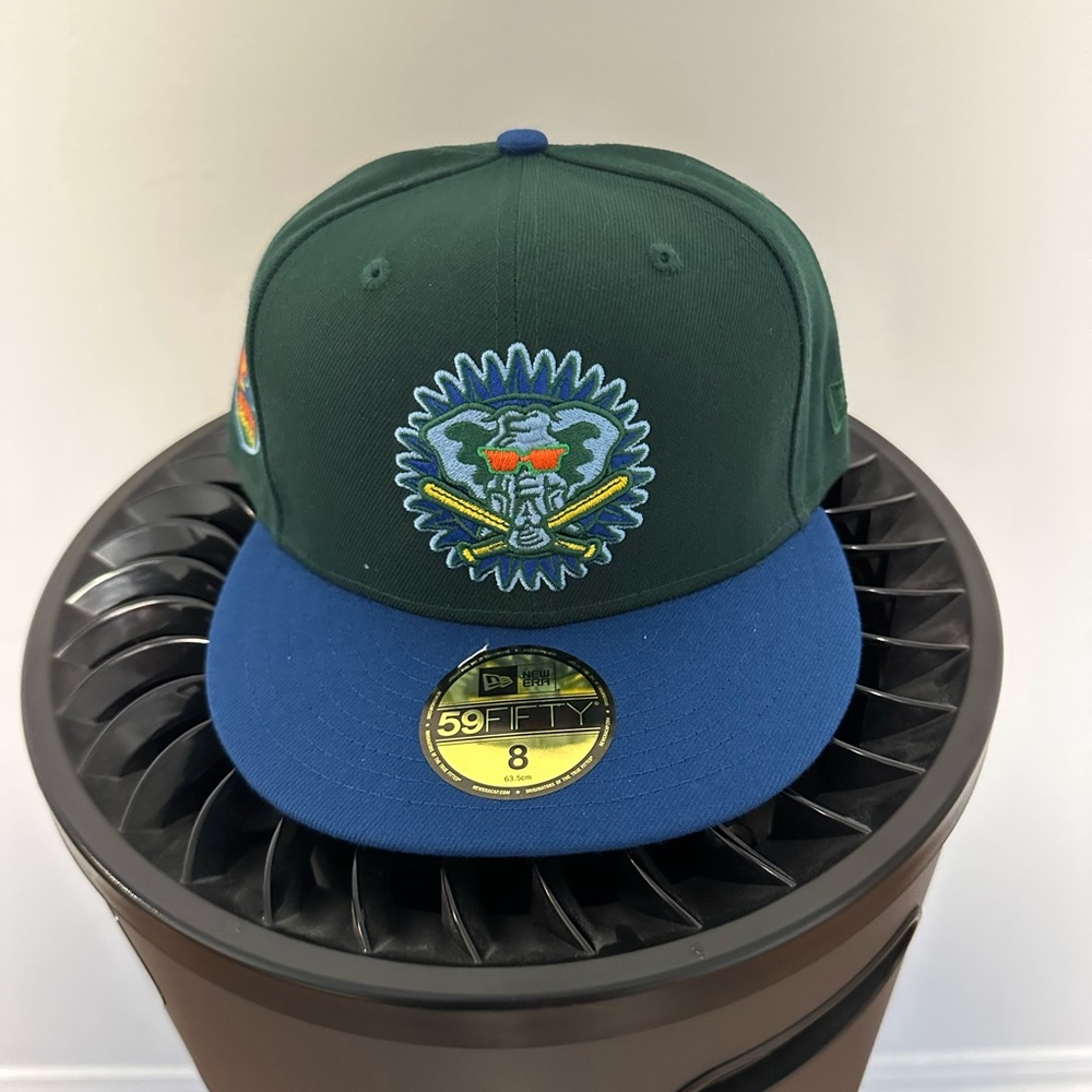 Oakland Athletics Cooperstown Hat Size 8 Fitted